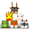 Animal Stacking Blocks; Wooden
