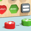 3D Number Board; Wooden