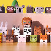 Animal Stacking Blocks; Wooden