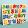 3D Alphabet Board; Wooden