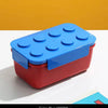 Lego Rectangular Lunch-Box; Blue & Red